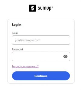 SUMUP ME LOGIN