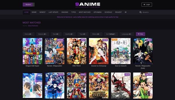 9Anime Alternatives