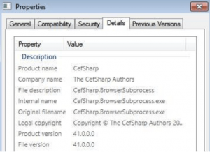 CefSharp BrowserSubprocess