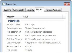 CefSharp BrowserSubprocess