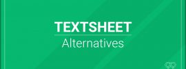 Textsheet Alternatives