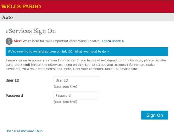 Wells Fargo Dealer Services Login